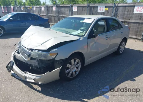 2007 Lincoln Mkz z USA, uszkodzony, nr VIN 3LNHM26T67R657105